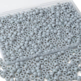 XIANNVXI Grey Pony Beads 9mm Pony Beads for Bracelets Grey Beads Bulk for Braids Crafts Friendship Necklace 500Pcs