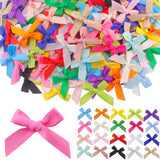Mini Satin Ribbon Bows: Small Tiny DIY Crafts Sewing Appliques Gift Wrapping Party Decorations 200pcs (20colors x 10)