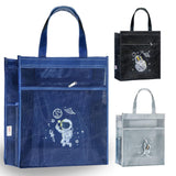 FunBlast Space Theme Hand Bag, MultiPurpose Canvas Carrying Bag Shopping Bag, Tote, Vegetable, Lunch Bag, Travel WaterProof