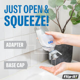 Flip-It! 2-Pack Premium Bottle Emptying Kit - Valentines Day Gifts for Her - Fits Most Plastic Bottles - Get Out Every Drop of S