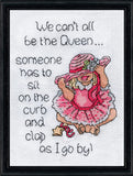 Design Works Crafts The Queen, 5 x 7 Counted Cross Stitch Kit, MultiColour