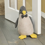 Elements 5218412 Decorative Polyester Door Stop, 10, Gray Penquin