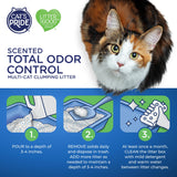 Cat'S Pride Max Power: Total Odor Control - Up To 10 Days Of Powerful Odor Control - Strong Clumping - 99% Dust Free - Multi-Cat