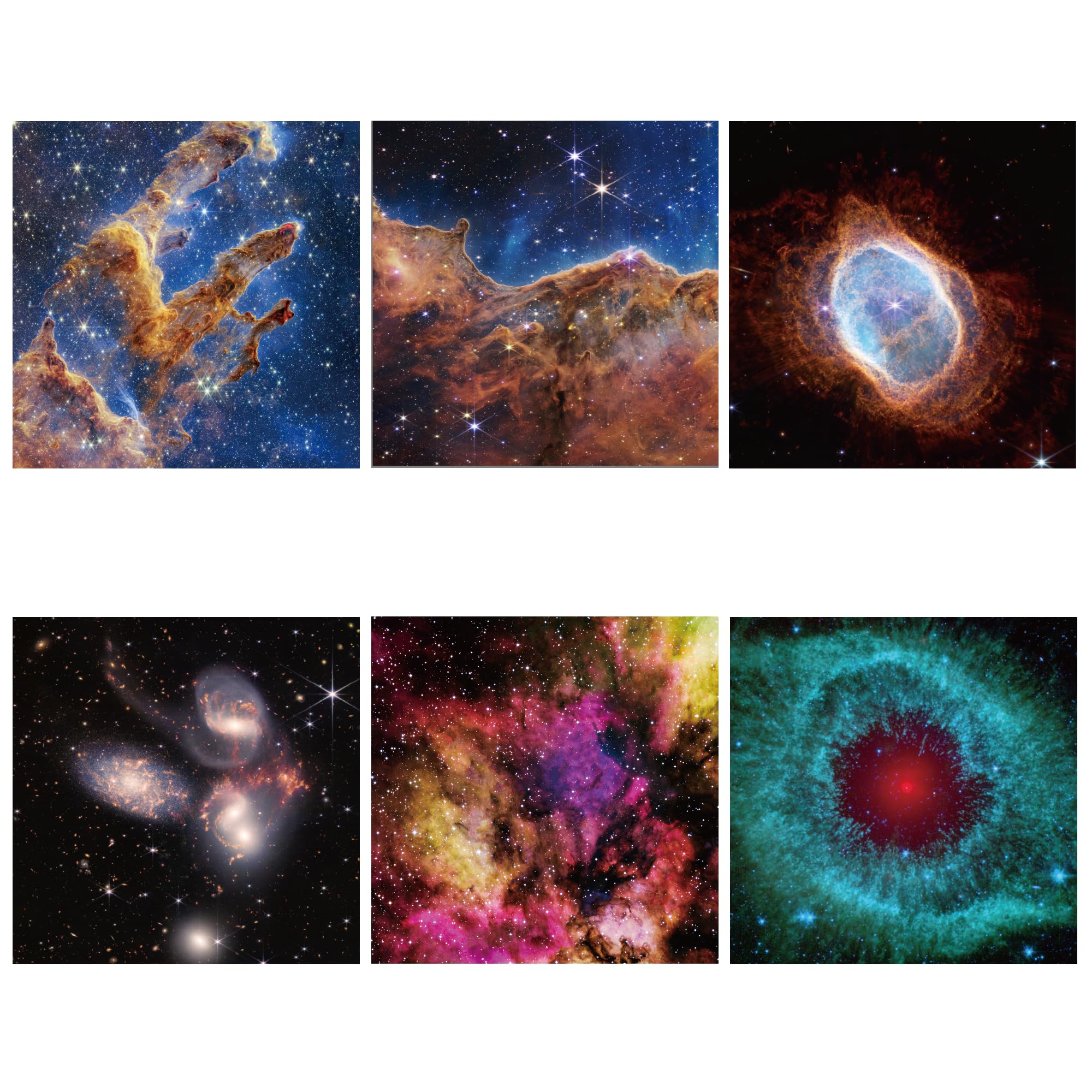Fixed Star and Nebula Series - POCOCOO Galaxy Star Projector Accessories Discs 5K Ultra HD High Transmittance Perfect Adaptation