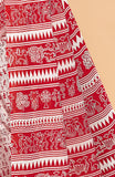Tamaira Fashion Women'S Plain Cotton Saree (2536_White&Red