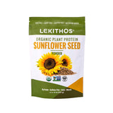 Lekithos Organic Sunflower Seed Protein Powder | 15g Protein Per Serving | High in Folate, Magnesium + Potassium | 8oz | High Fi