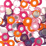 Embroiderymaterial Crochet Rings Combo Pack For Embroidery And Craft Purpose(18Mm, 100 Pieces, 25 Pieces Each)