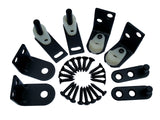 Cafe Door Hinges by Cafe Doors Emporium, Double-Acting Premium Cafe Door Gravity-Pivot Hinge, Heavy Duty Hardware Set for Saloon