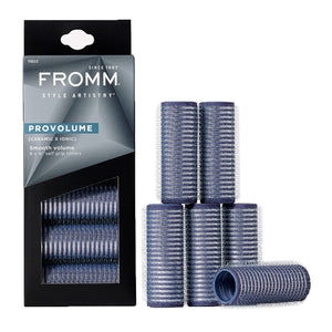 Fromm ProVolume .75 Self-Grip Ceramic Ionic Thermal Hair Rollers, 6 Count Small Salon Quality Hair Curlers for Short, Medium a