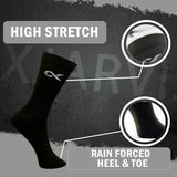 Xjarvis Texas Army Mens Long Cotton Socks Calf-Length Formal Office Breathable Anti-Odour Soft Grip Sweat-Resistant Stretchable Comfort Pack Of 6,Army,,B0CQG7R2PV