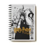 Zenithink Herry Poter Wiro Journal Notebook | 80 Gsm Paper With 350Gsm Hard Cover | Unruled | Pages 160 | A5 Size | Wiro Bindi