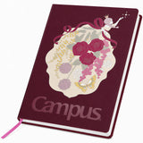 KOKUYO Lined Journal Notebook, A5 Hardcover Notebook for Women in 8mm Ruled, 100 Sheets Travel Journal in 5.5'' x 8'', Journalin