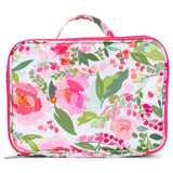 Charlotte Floral Peony Water Resistant Soft Cooler Insulated Lunch Bag Tote