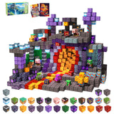 100 PCS Magnetic Blocks - Magnetic Building Blocks Toys for Kids, Stacking Magnets for Kids, STEM Sensory Toys, Christmas Birthd