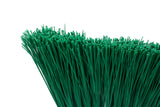 SPARTA Plastic Broom Head, Angled, UnFlagged for Large Debris Indoor, Outdoor, Home, Restaurant, Lobby, Office, 12 Inches, Gree
