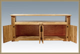 Montana Woodworks Homestead Collection Television Stand, Stain & Lacquer Finish