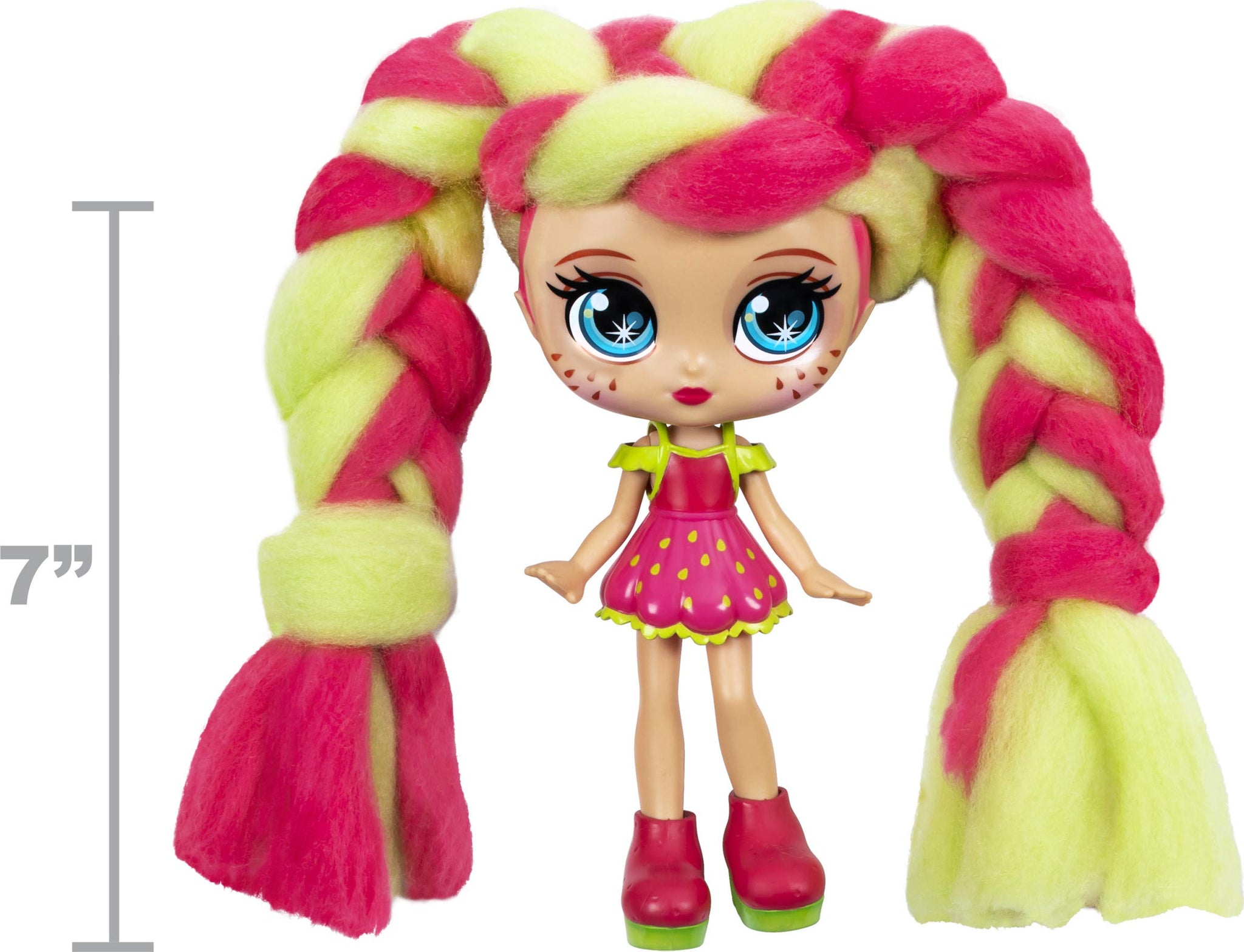 Candylocks, 7-Inch Straw Mary, Sugar Style Deluxe Scented Collectible Doll with Accessories