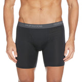 Fruit of the Loom mens Microstretch Boxer Briefs, Boxer Brief 4 Pack Black, XXLarge US