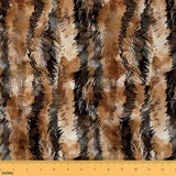 Feelyou Fur Fabric by The Yard Kids 1 Yard Cow Fur Print Upholstery Fabric for Chairs Leopard Print Waterproof Outdoor Fabric We