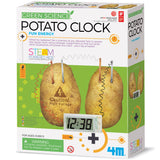 4M: Green Science: Potato Clock - DIY & Experience Battery-Free Renewable Energy, Power A Digital Clock, STEM Learning Craft Act