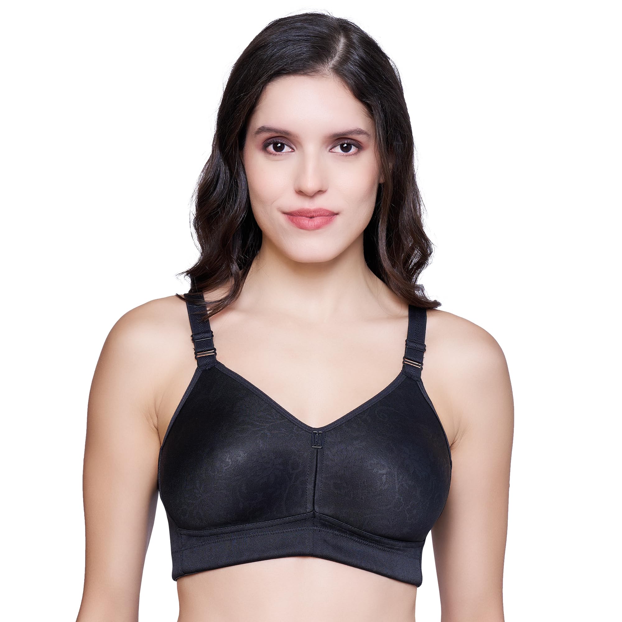Riza - Truefit - Bra - Black - 36 - C - Cup,BLACK,36,B0DPZM9FFJ