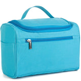 Iz Lezoir Toiletry Bag For Women Hanging Toiletries Kit For Makeup, Outdoor And Travel Toiletry Kit Blue