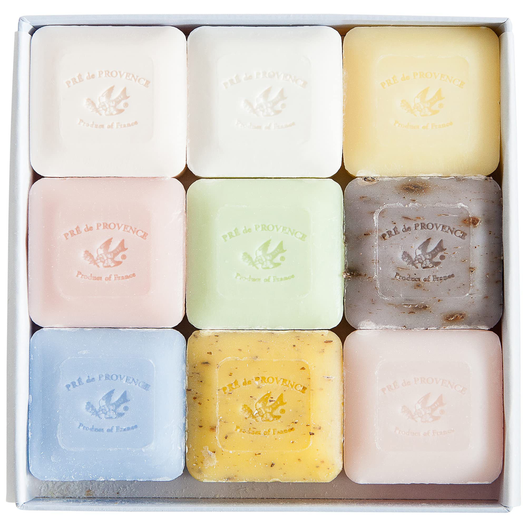 Pre De Provence Luxury Box Of Guest Gift Soap (Set Of 9) - Purple,9 Count (Pack Of 1)