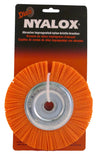 Dico 5417566 Nyalox Bench Brush 6Inch Orange 120 Grit