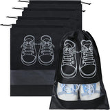 2V Brothers Pack Of 6 Shoe Bags | Shoe Bags For Travel | NonWoven Shoe Storage Bags | Storage Organizers Set | Shoe Cover With 