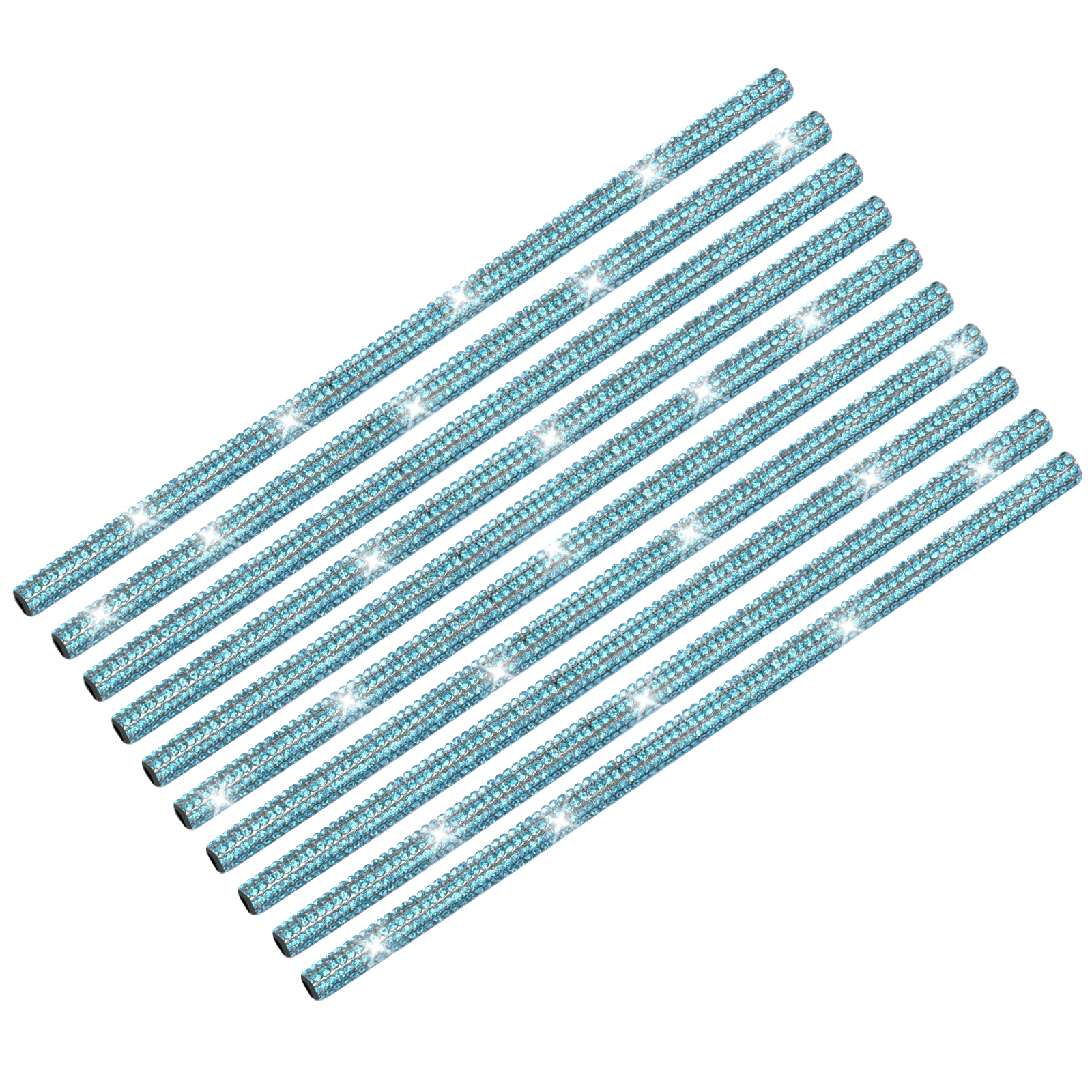 INSAUTO Bling Car Vent Outlet Trim,Bling Car Accessories for Women, 10pcs Rhinestone Bling Car Air Conditioner Vent Decoration S