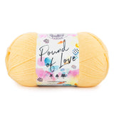Lion Brand Yarn 550-158 Pound of Love Yarn, Honey Bee