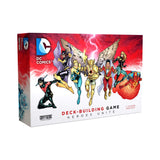 DC Deck-Building Game: Heroes Unite- Play as Hawkman, Nightwing,and Bat Girl from the DC Multiverse- Super Hero Board Game- For 
