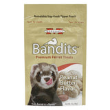 Marshall Pet Products Natural High-Protein Bandit Semi-Moist Chew Treats, with Peanut Butter Flavor, for Ferrets, 3 oz