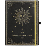 2026 Planner - Large 2026 Weekly Monthly Planner, 8.5 x 11, Jan. 2026 - Dec. 2026, Leather Cover with Thick Paper, Back Pocket, 