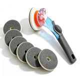 CLEANHOME Dish Wand with Soap Dispenser Scrubber Brush