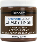 DecoArt DecoArt ADC25 Americana Chalky Finish Paint, 8Ounce, Rustic,Brown