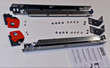 Bundle - 18 BLUM TANDEM Drawer Slides with BLUMOTION. Includes Slides 563H, Locking Devices, Rear Mounting Brackets, Screws and 