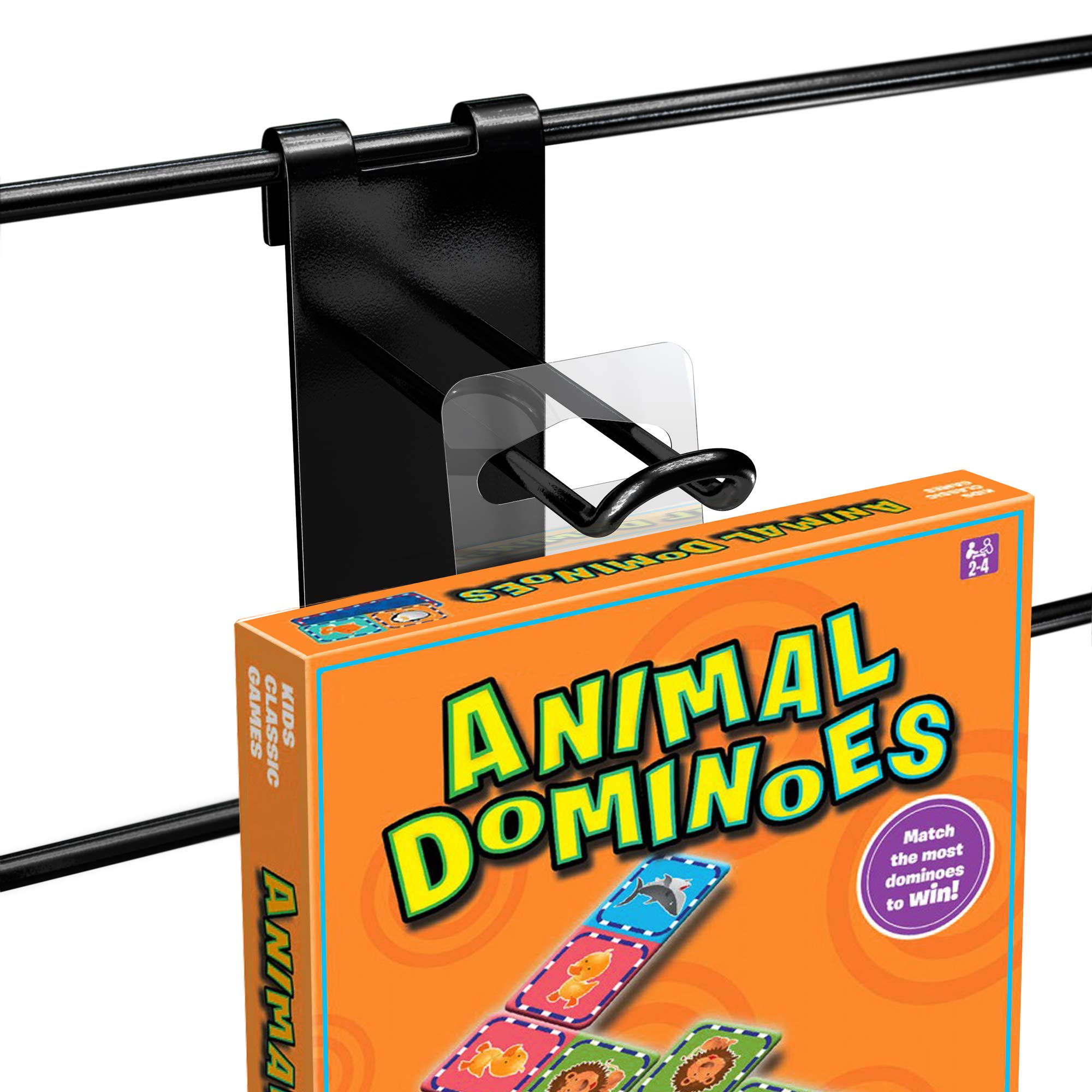 1000 Slot Hang Tags | Heavy Duty Self Adhesive Hanging Tabs | Great For Retail Displays In Business Shops | 1-1/4 X 1-5/8