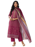 Libas Women'S Cotton Kurta Sets (99119O_Maroon_Xl)