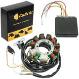 Caltric Stator and Regulator Rectifier Compatible With Polaris Magnum 425 2X4 4X4 1995 1996 1997 4-Stroke