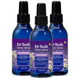 Dr Teals Sleep Spray With Melatonin & Essential Oil Blend 6 Fl Oz (Pack Of 3) -Like New