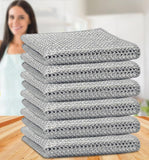 The Luxe & Essential Co. NonScratch Wire Dishcloth, Dishwashing Rags for Wet and Dry Use, Easy Rinsing, Reusable Wire Cleaning