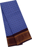Madurai Sungudi Cotton Saree Double Side Medium Size Tissue Border & Traditional Sungudi Design Hand Printed Saree For Women (