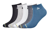Sjeware Men And Women Solid Ankle Length Socks (Pack Of 5) Sjw2001