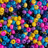 John Bead Czech Glass Seed Beads 6/0 (100g) Candy Shop Mix Beads for DIY Art Crafts Jewelry Bracelets Necklaces Earrings Making