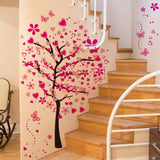 LiveGallery Cartoon Animals Wall Decals Removable Tree Wall Stickers DIY Owls Wall Art Cute Monkey Elephant Giraffe Wall Decal f