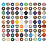 30mm Donut Beads Wholesale Lot Semi-Precious Gemstone for Jewelry Making