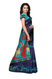 Anni Designer Women'S Mysore Silk Multi Color Saree With Blouse Piece,Multicolour,FS,Silk,with blouse piece,Saree
