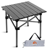 Opliy Folding Camping Table,Portable Table for 1-2 Persons -Collapsible Table Lightweight with Carry Bag for Camping, Hiking, Pi
