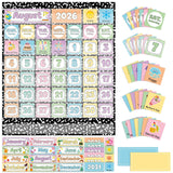 Composition Notebook Classroom Calendar Chart Set Days of the Week Pocket Season Festival Weather Date Chart Composition Calenda